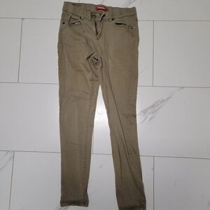 ~ womens khaki union bay pants - size 9